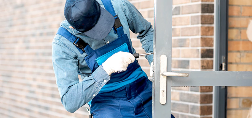 Pivot Storefront Door Locks Installation in Novato, California